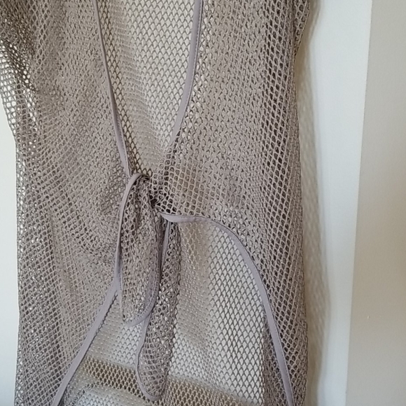 Long net beach cover up - Picture 3 of 3